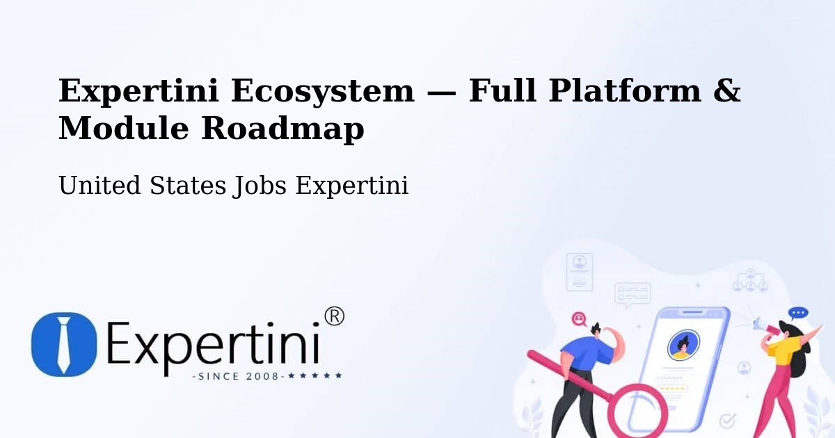 Expertini Ecosystem — Full Platform & Module Roadmap – Horse Cave
